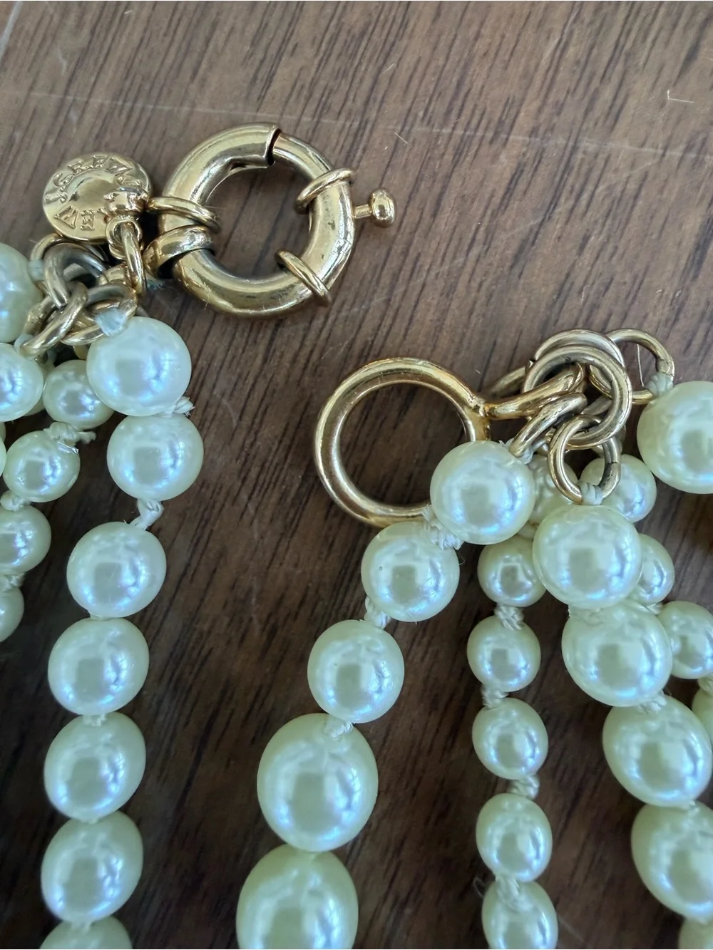 J. Crew Multi-Strand Pearl Necklace